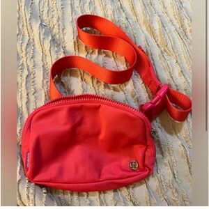 Authentic Lululemon Everywhere belt bag , small stain as shown in last pic .